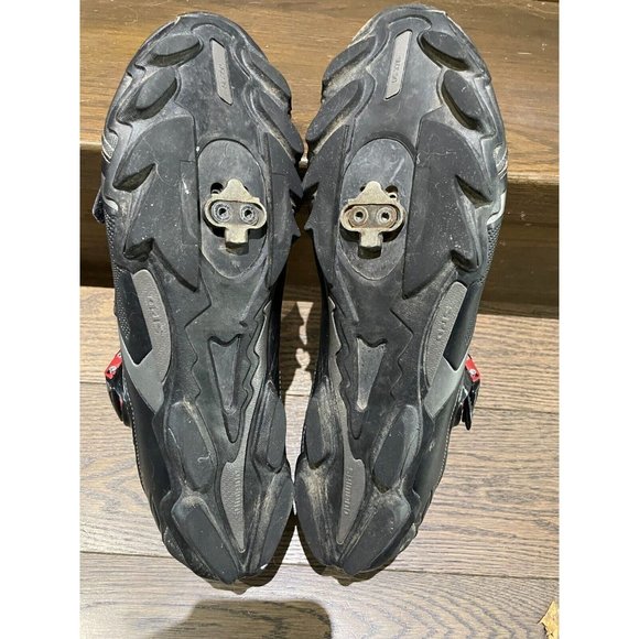 Shimano Cycling Shoes SH-MO88L Mountain Bike Trail Size US 14.2, EU 50 black red - Picture 10 of 16